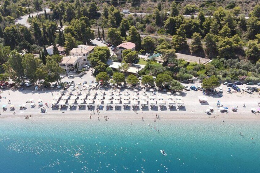 Athens: Kalavrita UNESCO Global Geopark & Pounta Beach Swim