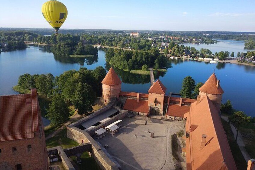 Hot Air Balloon Ride in Trakai