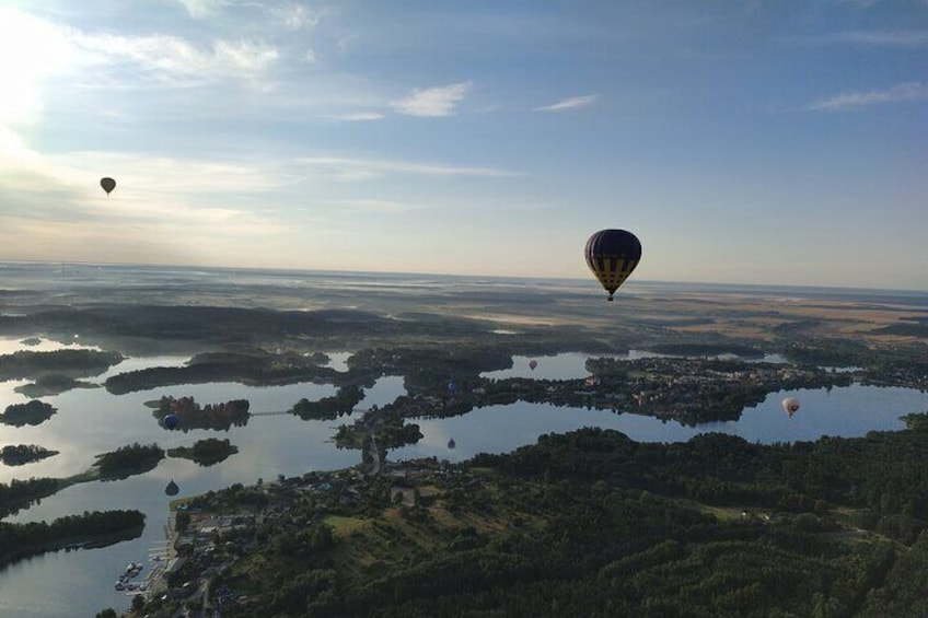 Hot Air Balloon Ride in Trakai