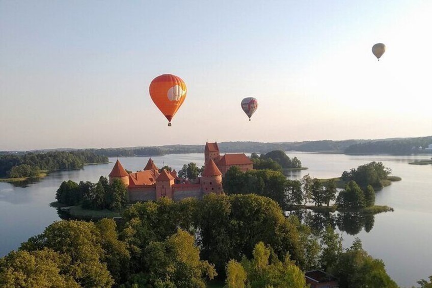Hot Air Balloon Ride in Trakai