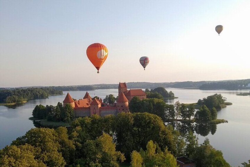 Hot Air Balloon Ride in Trakai