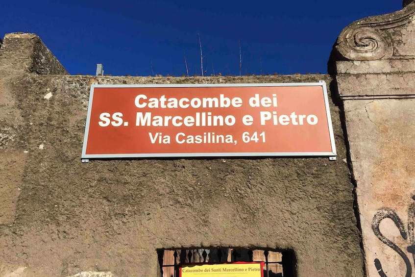 Picture 4 for Activity Rome: Catacombs of Saints Marcellino and Pietro Guided Tour