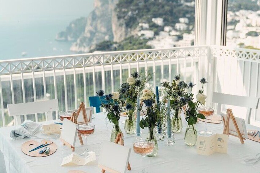 Small Group Capri Wine Tasting Experience with Faraglioni Views