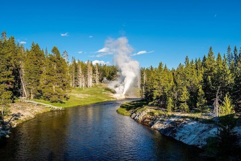 Grand Prismatic’s Fairy Falls Trail Walking Audio Tour