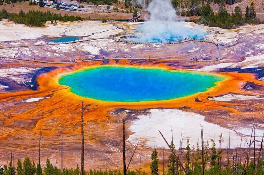 Grand Prismatic’s Fairy Falls Trail Walking Audio Tour