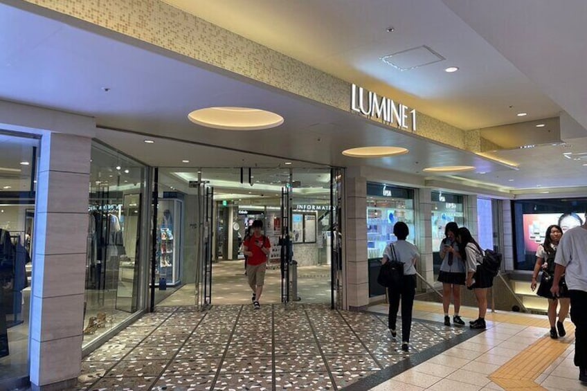 Lumine 1 in Shinjuku