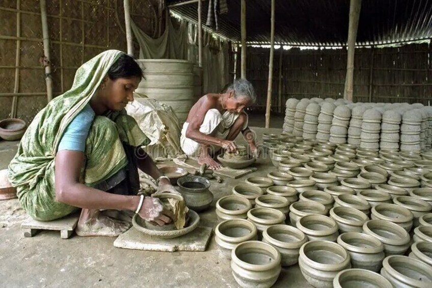 Cultural Tour of Dhaka Pottery Brass Art and Local Lunch
