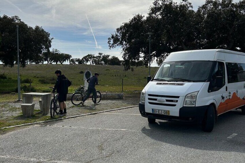 From Évora or Montemor Bike Tour by Mounted