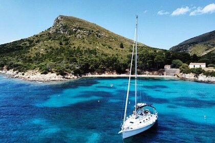 Olbia Sailing Tour Tavolara to Cala Moresca