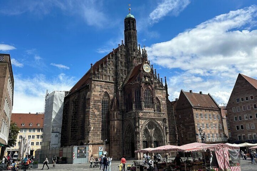 Champagne breakfast and escape game in Nuremberg's old town