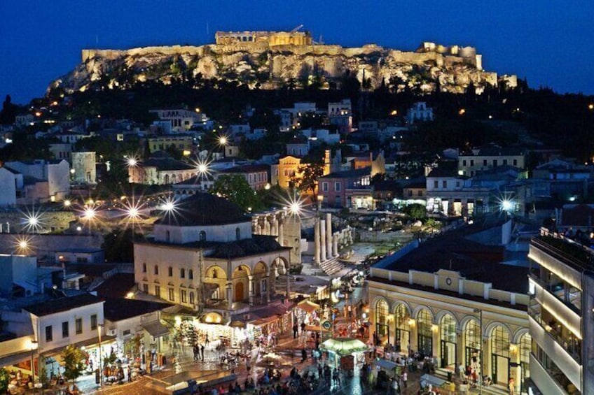 Athens Night Walking Tour