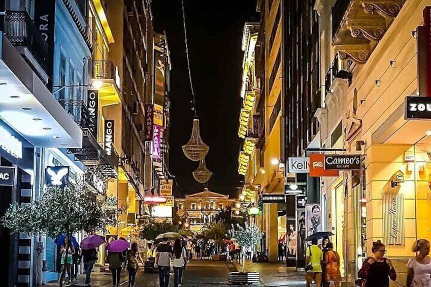 Athens Night Walking Tour