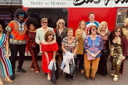 Disco Murder Mystery Performance Double Decker Bus in Buffalo
