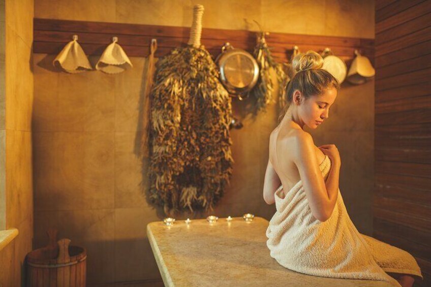 1 Hour Massage Sauna Jacuzzi & Steam with Transfer–Sharm ElSheikh