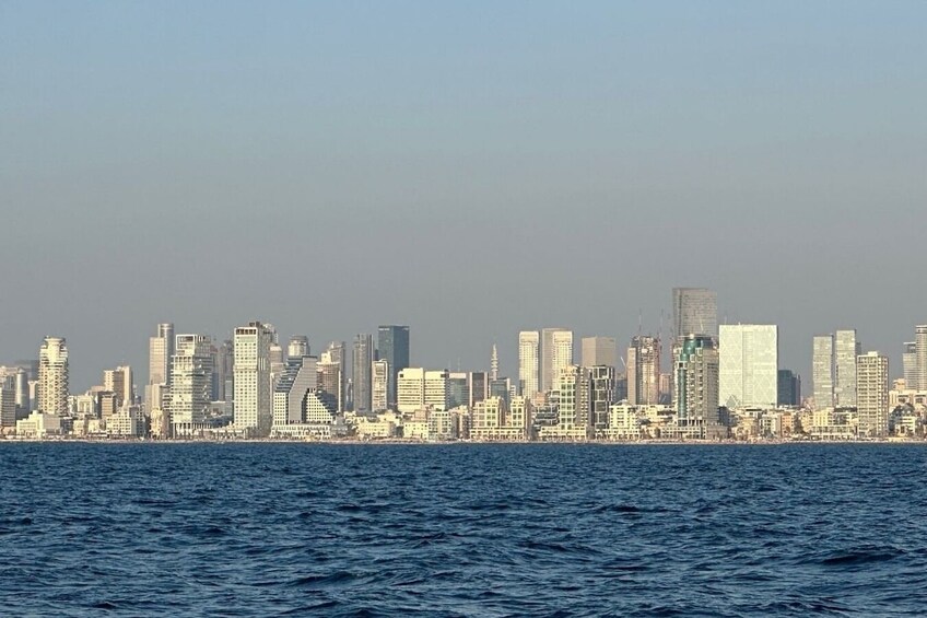 Private Tel Aviv-Jaffa Boat Rental with Captain 1 or 2 hours 