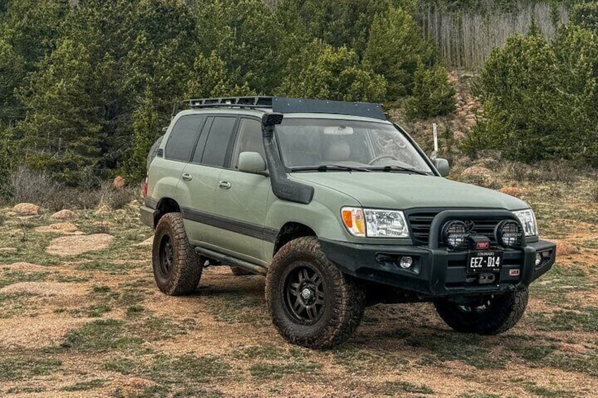 Private Pikes Peak Region Backcountry Half Day Adventure Tour