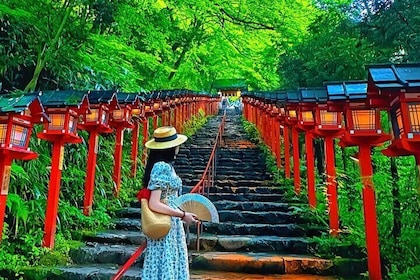 Kyoto Day Tour Kifune Shrine, Sanzen-in, Arashiyama & Yuzen Korin