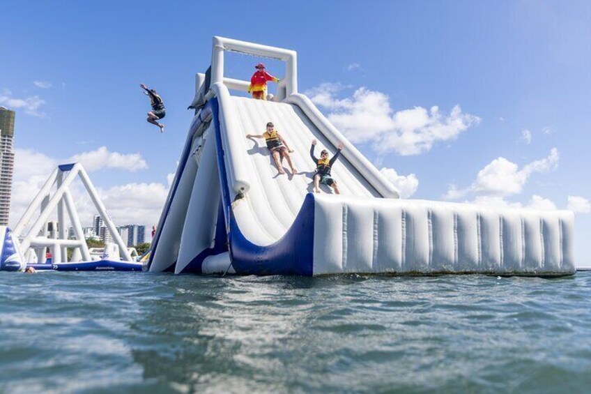 Giant slides!