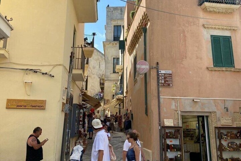 Day tour of the Salento coast