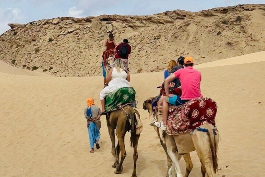 Explore the Desert in Agadir Timlaline Camel Ride 