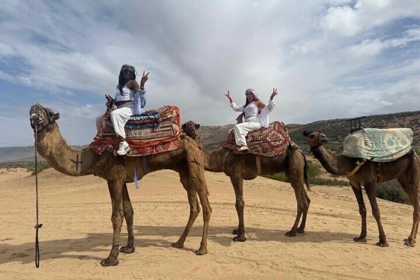 Explore the Desert in Agadir Timlaline Camel Ride 