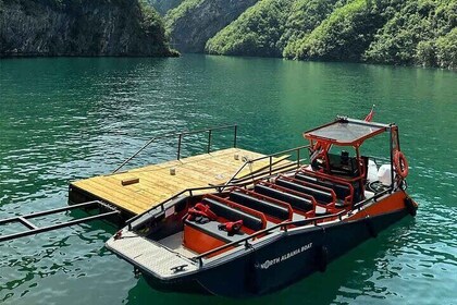 Komani Lake Shala River Shared Boat Excursion