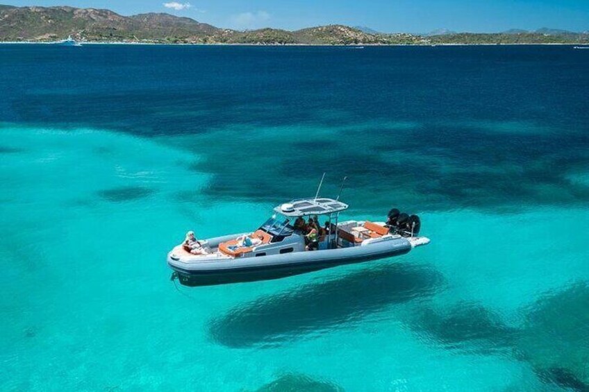 Tour with aperitif in the Marine Park of Tavolara and Molara - 8 hours