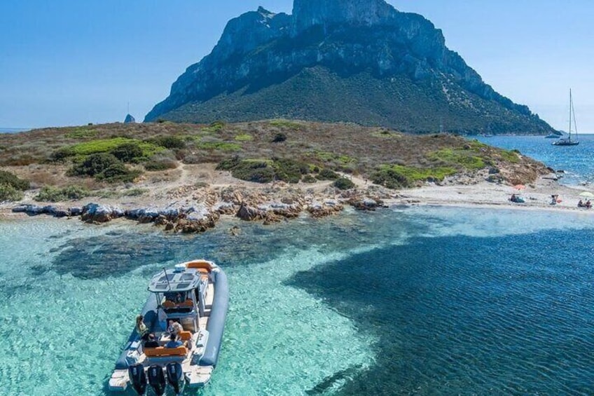 Tour with aperitif in the Marine Park of Tavolara and Molara - 8 hours