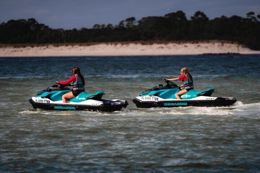 2 Hours Shell Island Jet Ski Tour