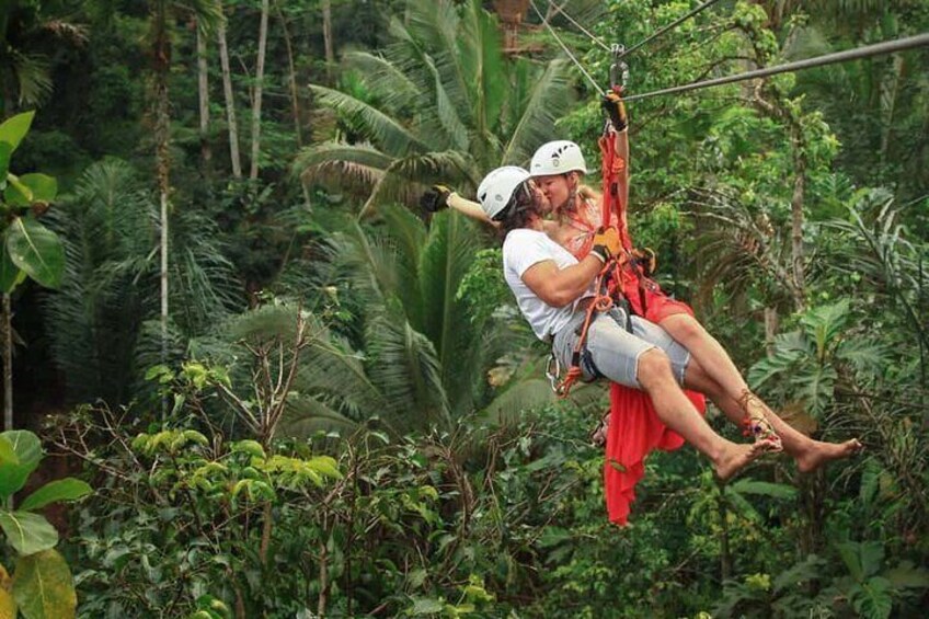 Safe Zip line adventure in Punta Cana