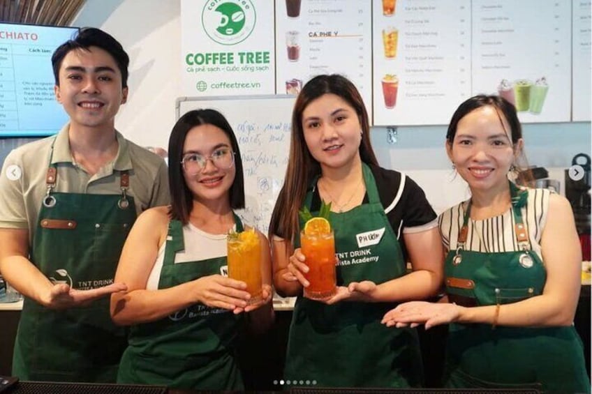 Saigon Coffee and Beverage Journey Half Day Trip
