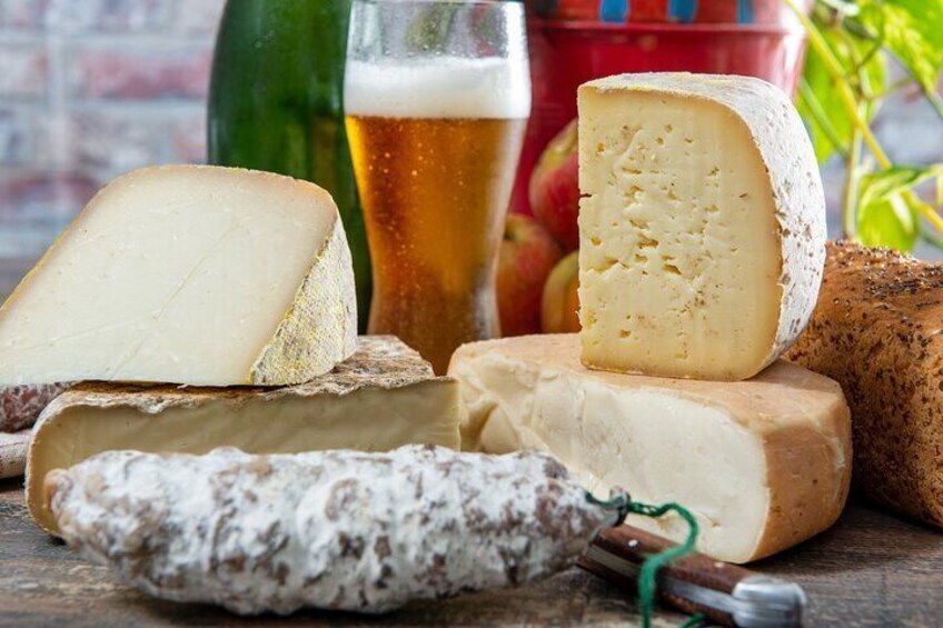 Make the experience of pairinf beer and cheese