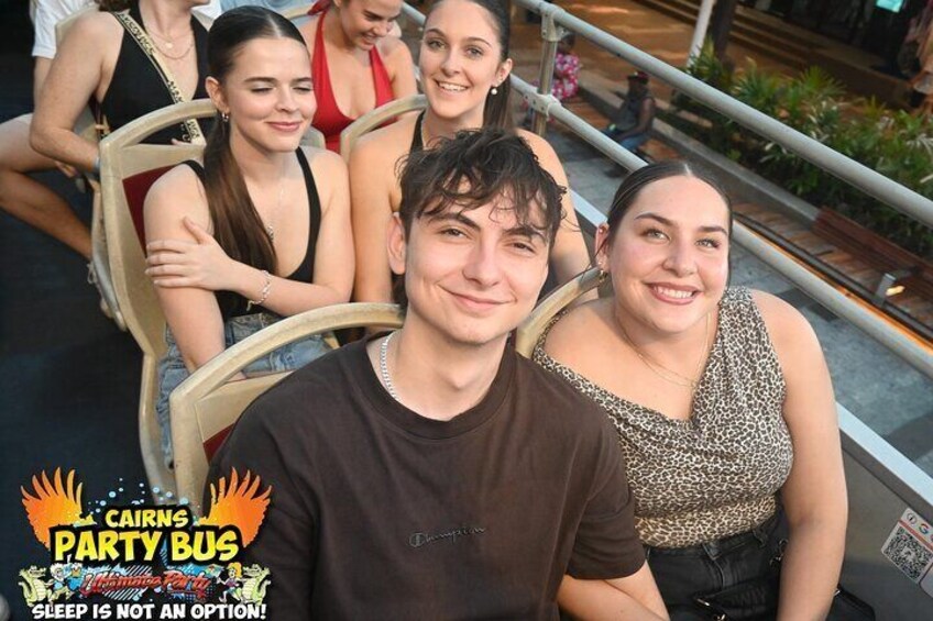 Cairns Party Bus Pub Crawl Night Out Experience