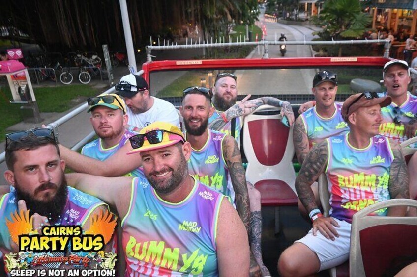 Cairns Party Bus Pub Crawl Night Out Experience