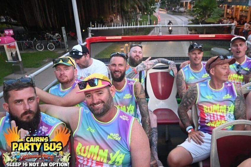 Cairns Party Bus Pub Crawl Night Out Experience
