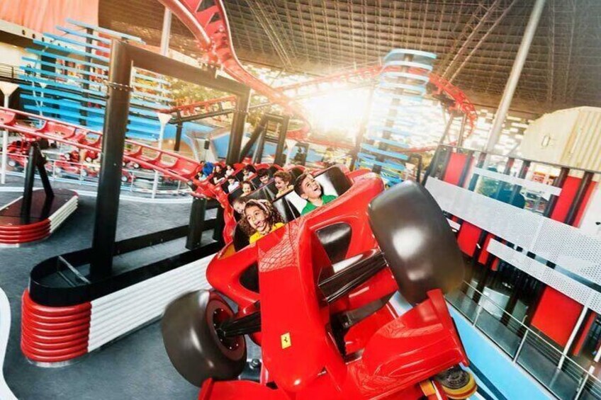 Ferrari World Abu Dhabi Admission Ticket