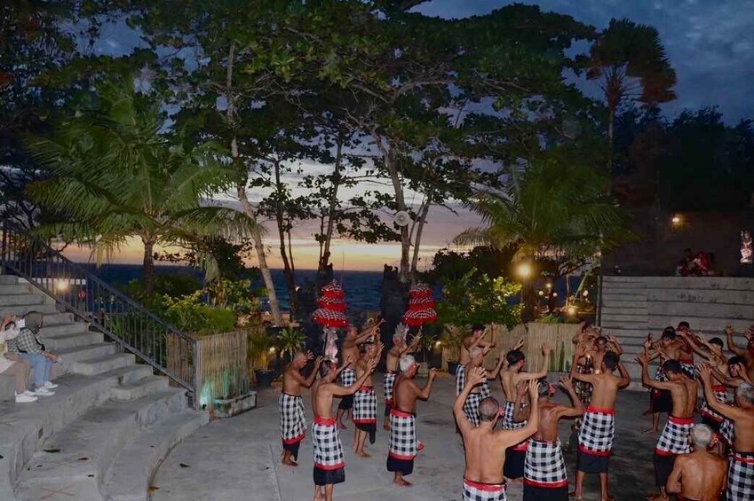 Kecak at Tanah Lot Temple