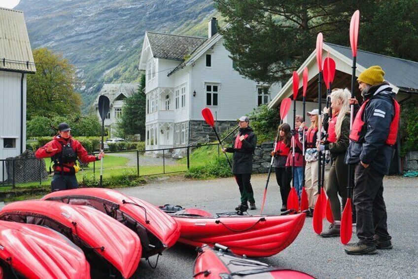 Guided Fjord Adventure Kayaking in Olden, Norway