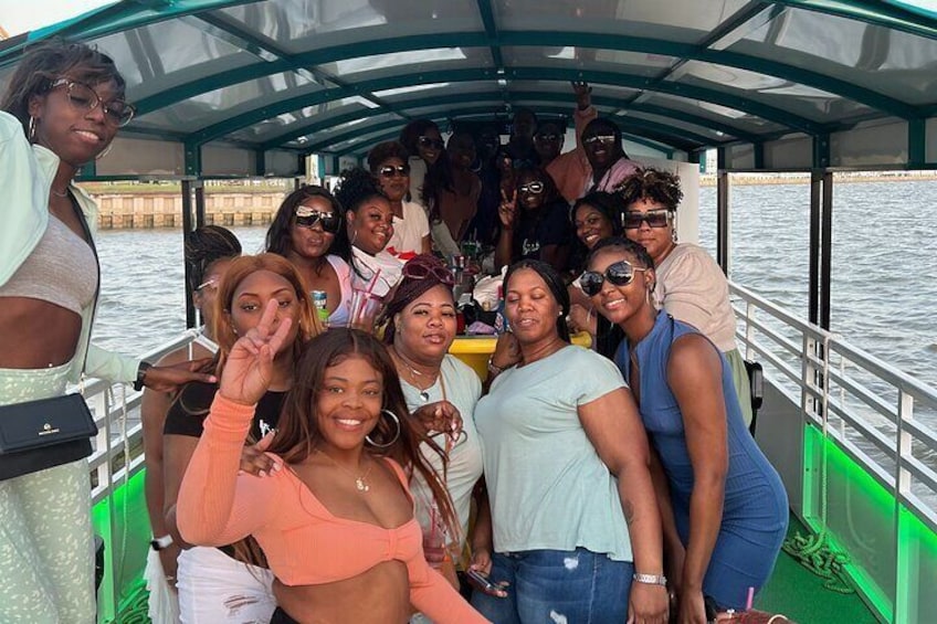 2-Hour Houston Pedal Party Barge with a Licensed Captain