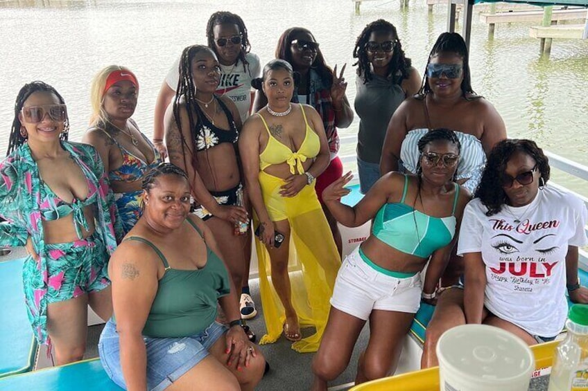 2-Hour Houston Pedal Party Barge with a Licensed Captain