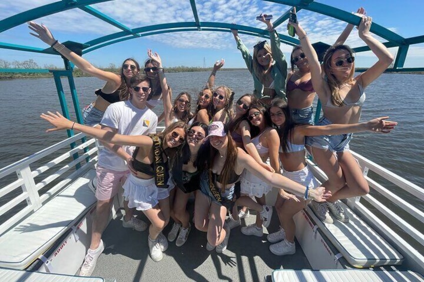 2-Hour Houston Pedal Party Barge with a Licensed Captain