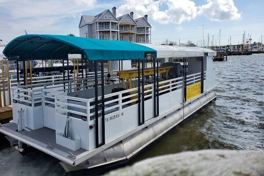 2-Hour Houston Pedal Party Barge with a Licensed Captain