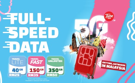Tune Talk Malaysia Traveller Sim/E-Sim (For Non-Malaysian)
