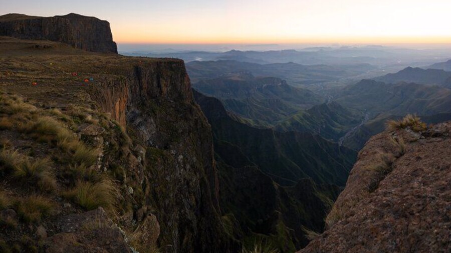 Overnight hike Sentinal Peak and Tugela falls