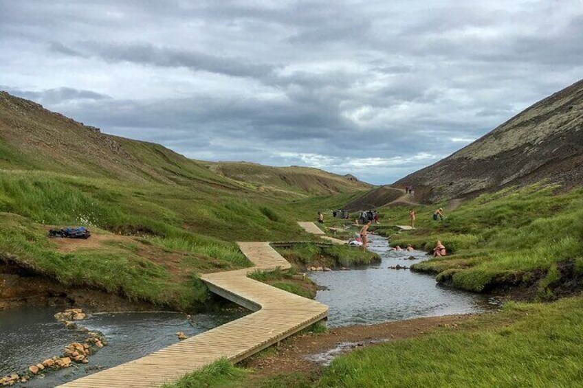 Buggy and Natural Baths in Reykjadalur
