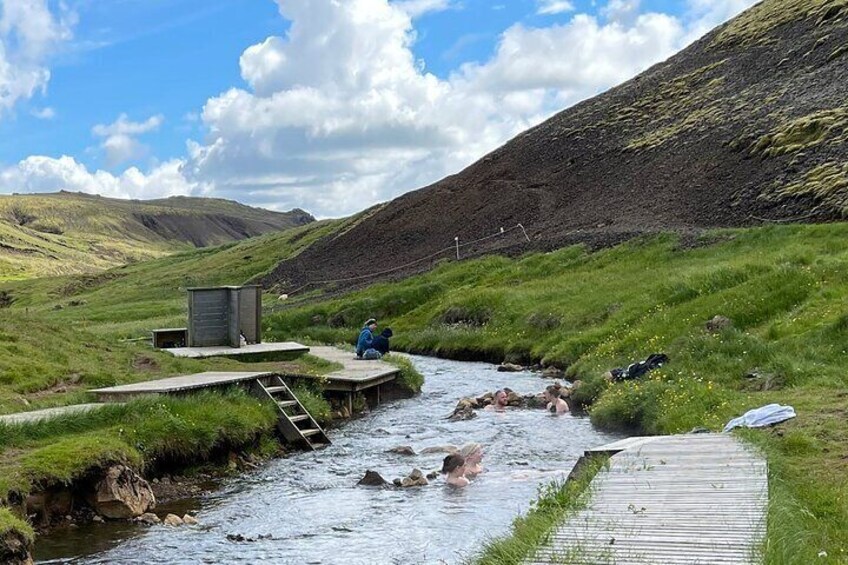 Buggy and Natural Baths in Reykjadalur