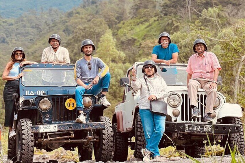 Yogyakarta Mount Merapi by Jeep Safari and Hidden Gem Waterfall