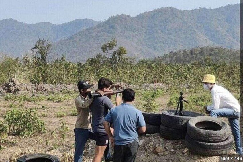 Shooting range experience 