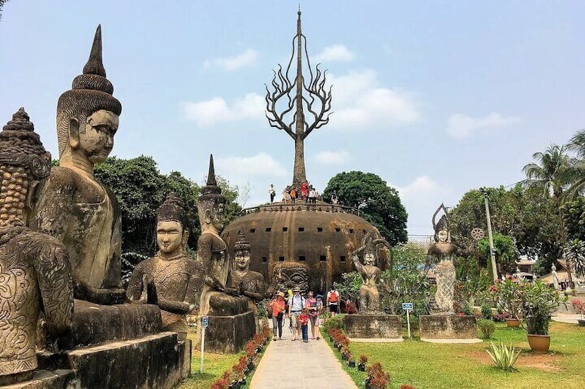 Vientiane City Tour and Buddha Park with Lunch