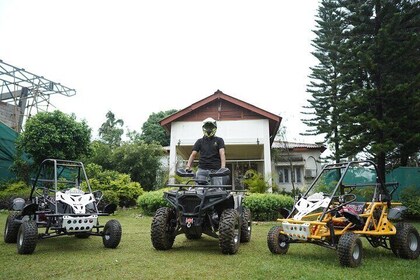 quad bike RIDE at Amchong Tea Estate